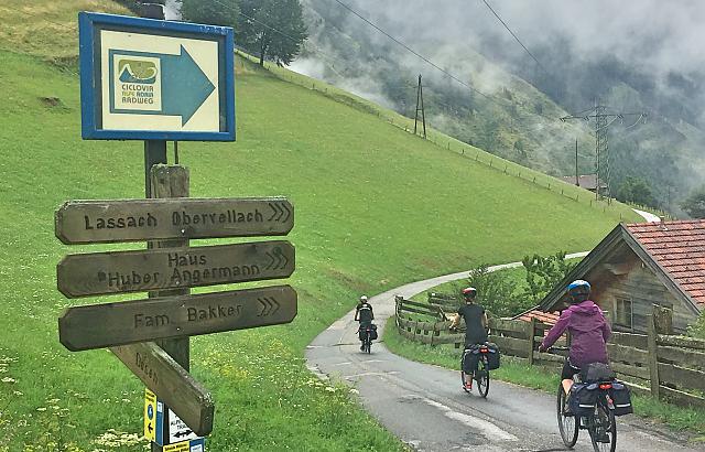 Cycling Alpe Adria trail