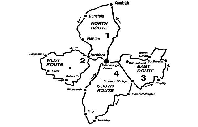 2-Weald Route maps and instructions