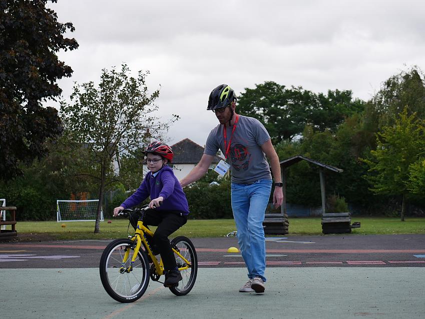 Bikeability training can help build kids - and parents - confidence.
