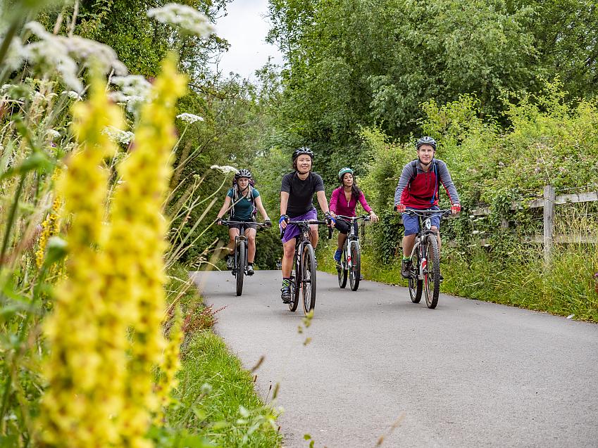 Northern Ireland's greenways provide a great way to get around away from traffic