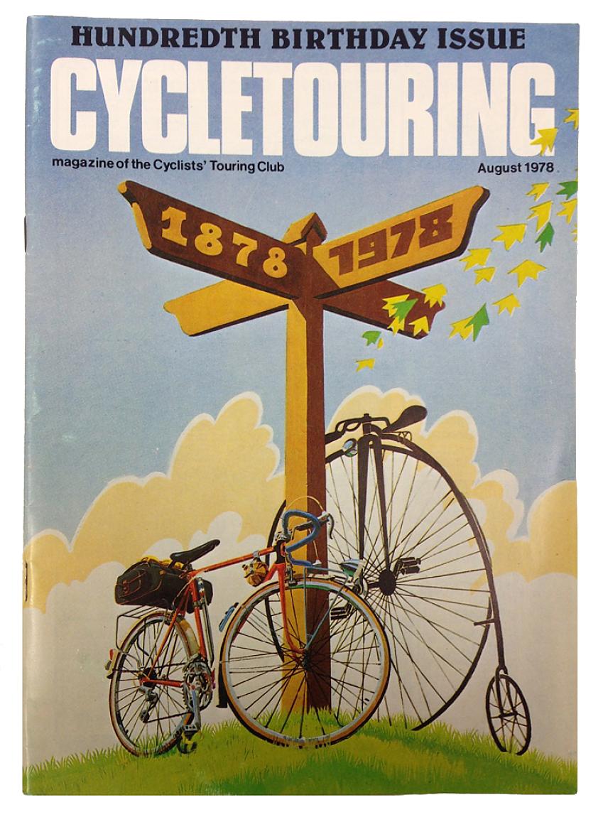 Cycletouring cover from 1978