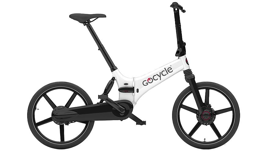 Go Cycle GX, black and white folding e-bike