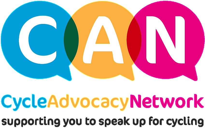 Logo for the Cycle Advocacy Network (CAN)
