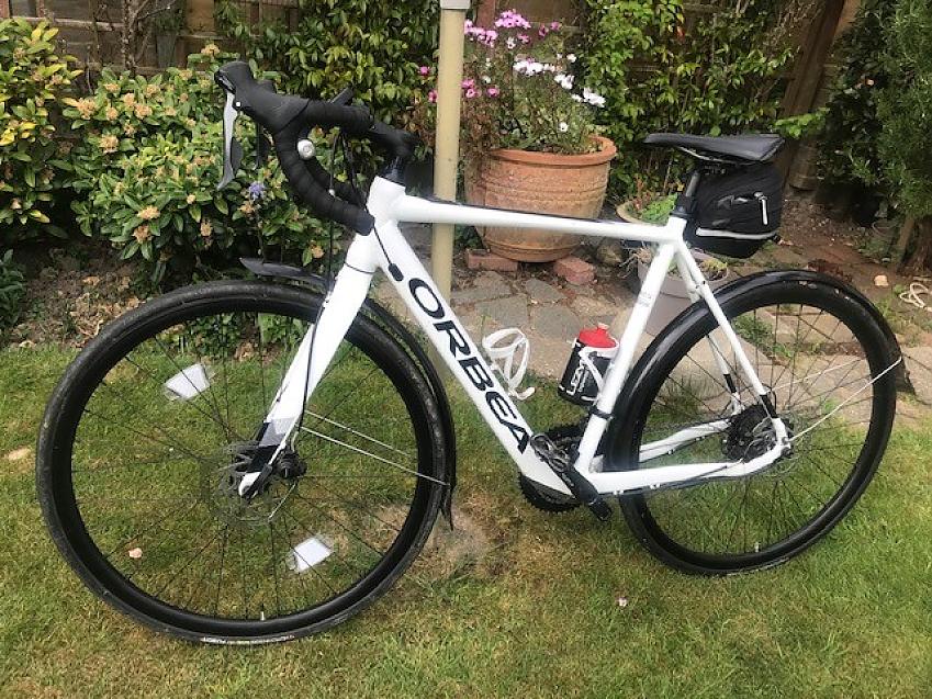 Alan’s latest bike is the Orbea Gain e-cycle 