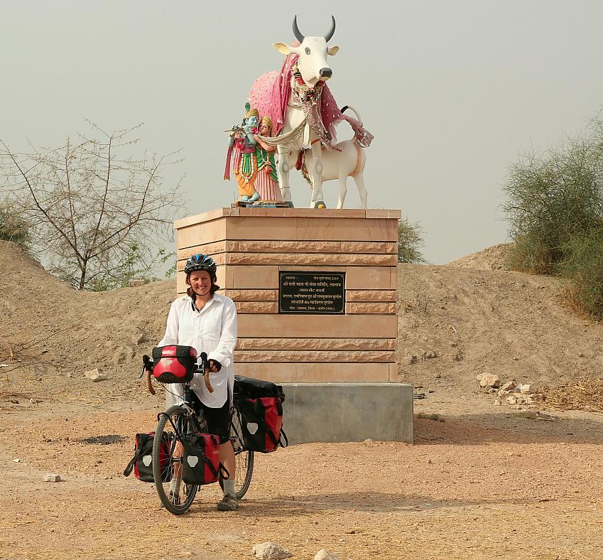 Laura Moss in Rajasthan