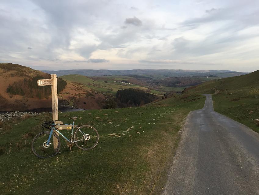 Stop and take in the lovely views at Clywedog. Photo by Emily Chappell
