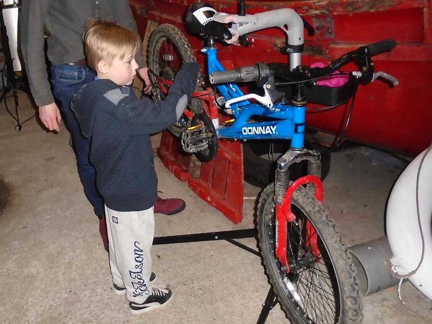 The Bike Kitchens are open to all ages