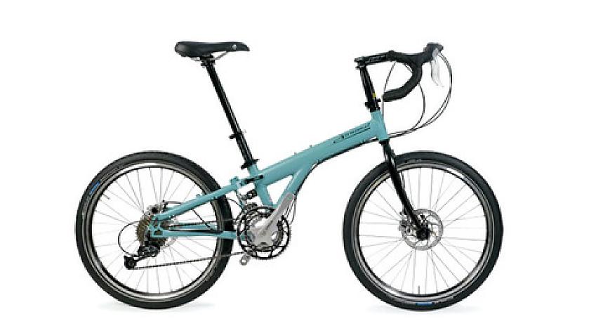 The Airnimal Joey Explore Drop, a folding bike with larger wheels and drop bars