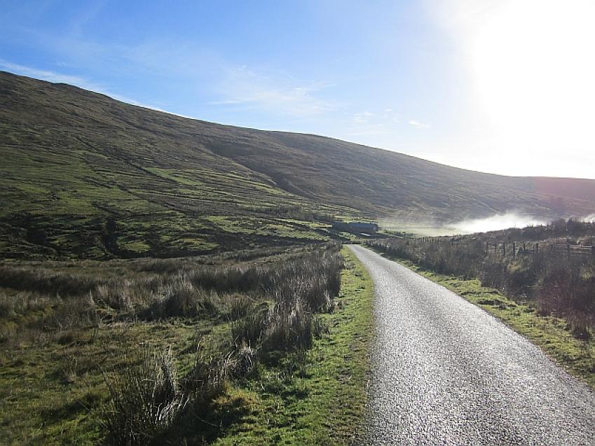 A road pass over the Sperrin Mountains