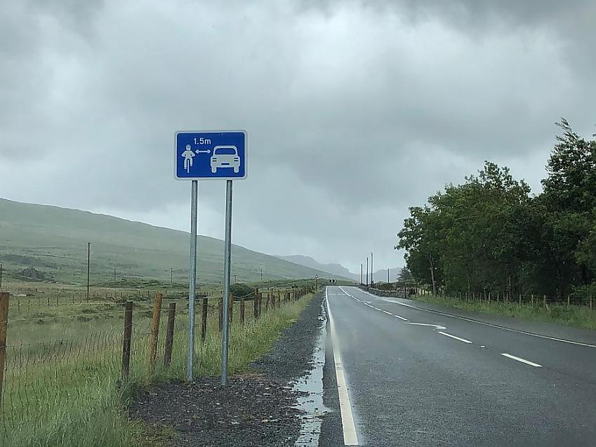 The new sign in Snowdonia (GoSafe Wales)