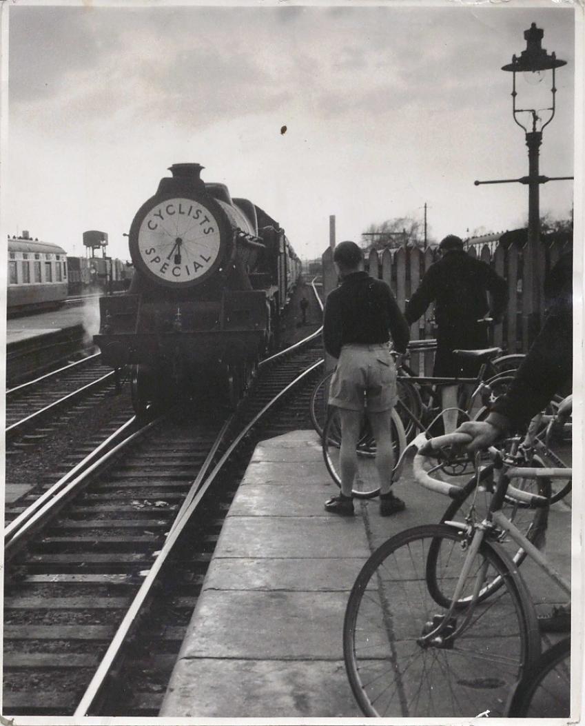 Cyclists special train