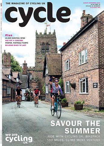 Cycle magazine, August September 2018 Cover 