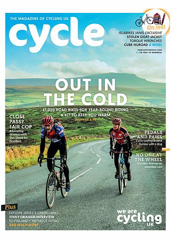 Cycle cover Feb/March 2019 