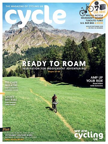 Cycle magazine August/September 2019 cover