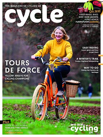 Cycle magazine February/March 2020 cover