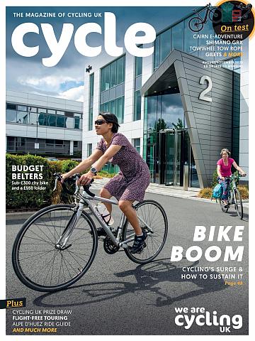Cycle magazine August/September 2020 cover
